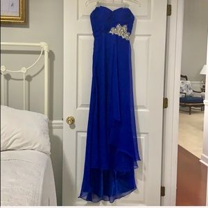 Strapless Formal Gown